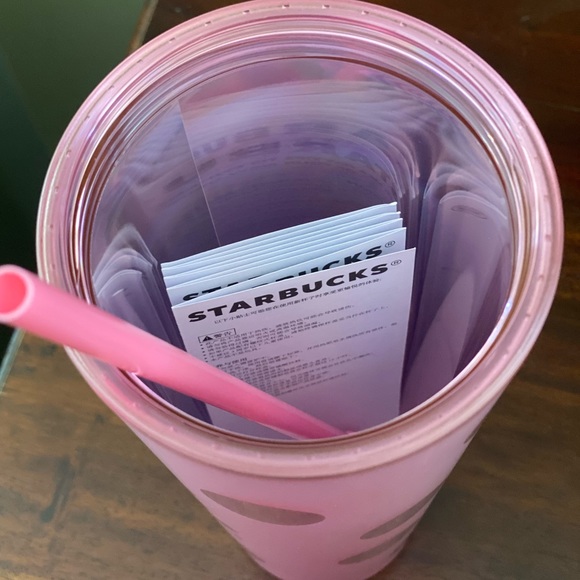 Disneyland Piglet Pink Starbucks Tumbler with Straw - Picture 4 of 6